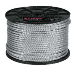 CABLE FLEXIBLE DE ACERO 3/16', RECUBIERTO X METROPVC, 7X19, 75 M FIERO (CAB-3/16FX) (44223)