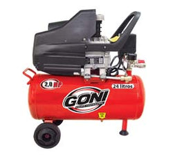 COMPRESOR LUBRICADO DE 2.5 HP CON TANQUE DE 24 L GONI (940)
