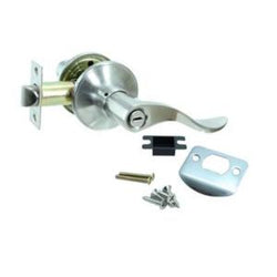 CERRADURA PERILLA ROYAL RANURA-BOTON NIQUEL SATINADO (BLISTER) DEXTER (6717)