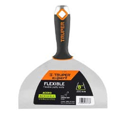 ESPÁTULA FLEXIBLE 8', ACERO INOXIDABLE, MANGO COMFORT GRIP EXPERT (ET-8FX) (12876)