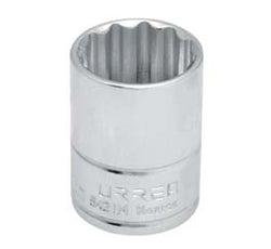 Dado Milimétrico Cuadro de 1/2", 12 Puntas, 22 mm URREA (5422M)