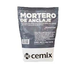 MORTERO DE ANCLAJE 2 KGS. CEMIX (33541)