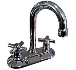 MEZCLADORA PARA LAVABO ABS T/BAR MAN. CRUZ PLOMECO (M404)