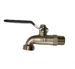 VALVULA JARDIN TIPO PALANCA 1/2" CROMADA PLOMACY (JEP13)