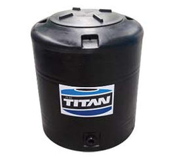 TINACO 450 LTS. NEGRO FONDO AZUL C/ACCESORIOS TITAN (T450-NFA)