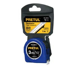 FLEXÓMETRO, AZUL  3M,CINTA 13MM PRETUL (21609)