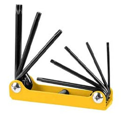 JUEGO 8 LLAVES TORX, TIPO NAVAJA PRETUL (22725)