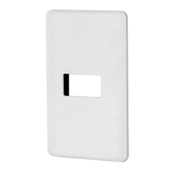 PLACA 1 MÓDULO DE ABS, LÍNEA BASIC, BLANCA VOLTECK (27222)