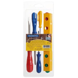 DESARMADORES JUEGO 6 PZAS TRAMONTINA (41516507)