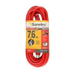 EXTENSION ELECTRICA USO RUDO 7 MTS SANELEC (2240) 12 AWG