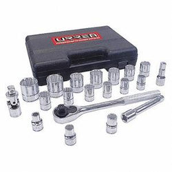 Juego de Dados y Accesorios Cuadro de 1/2" Standar 20 piezas URREA (5400PB)