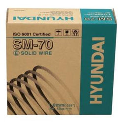 SOLDADURA MICROALAMBRE ACERO .035 MM 15 KILOS CAJA HYUNDAY SM70 (HYU-ER70S-6-35)