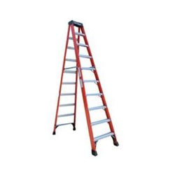 ESCALERA FIBRA VIDRIO TIJERA DOBLE 9 ESCALONES CUPRUM (C-3017-10)