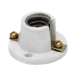 SOCKET MIGNON BASE 7 1/2" BLANCO PORCELANA KLEIMAN (SOC-011)
