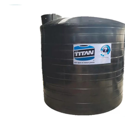 CISTERNA 2,500 LTS. NEGRO FONDO NEGRO C/ACCESORIOS TITAN (C2500-NFN)