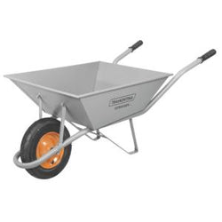 CARRETILLA DE MANO EXTRAFORTE TRAMONTINA CON CAJA REFORZADA METÁLICA GRIS 65 L (77714/435)