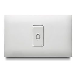 ARTEFACTO BLANCO BOTON TIMBRE VETO (VIP12261)