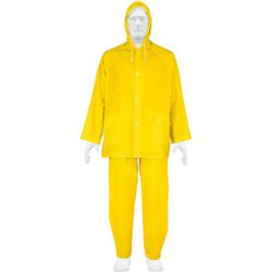 CONJUNTO IMPERMEABLE LIGERO DE PVC. TALLA M. PRETUL 27094