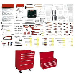 JUEGO MAESTRO INDUSTRIAL COMBINADO 437 PIEZAS, CON GABINETES EX27M5, EX27S6 URREA (99721)