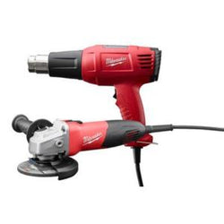 COMBO PISTOLA CALOR 8977-20 Y MINIESM 6130-33 MILWAUKEE (P223-8977)
