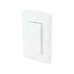 ARTEFACTO BLANCO 3 APAGADORES TOSCANA/SANELEC (4458)