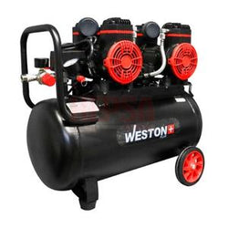 COMPRESOR DE AIRE LIBRE DE ACEITE 40L WPLUS 110 V WESTON (W-60055)