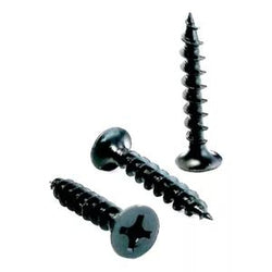 PIJA P/TABLAROCA #8  X 1 1/2"  NEGRA BOLSITA CON 100 PZS.