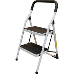 ESCALERA PLEGABLE TIPO TABURETE DE ACERO CON 2 PELDAÑOS SURTEK (ETT2)