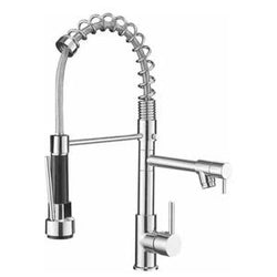 MONOMANDO P/FREGADERO RETRACTIL C/SPRAY PLOMACY  (MMF09)