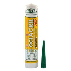 SILICON NEGRO ACRILICO OCIACRIL/ACRYCAULK-799 280 ML. OCI (ANTI-HONGOS)(A799B28024)