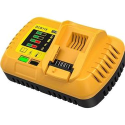 CARGADOR RÁPIDO 20V/60V MAX* 8.0 A DEWALT (DCB118)