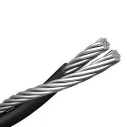 CABLE AÉREO 1 + 1 CAL. 6 ROLLO 120 MTS. KOBREX