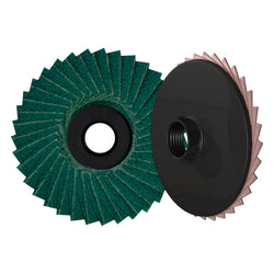 DISCO LAMINADO MINIATURA ZIRCONIO G-60 2" X 3/8" TENAZIT (1755)
