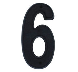 NUMERO "6" P/EXTERIOR PLASTICO A GRANEL FAMA (2216G)