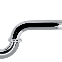 Trampa P/Lavabo Sin Contra Acero Inox RUGO (29-DA)