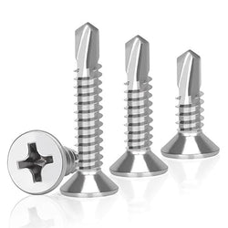 PIJA PUNTA BROCA PHILLIPS 8 X 1/2" CABEZA EXTRA PLANA X PZA (CTN-10016P)
