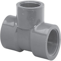 TEE ROSCADA PVC C-80  1 1/2" CRESCO  (805-015)