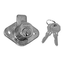 CERRADURA ESCRITORIO P/CAJON CROMO (1) PHILLIPS (21-C)