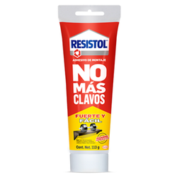 PEGAMENTO NO MAS CLAVOS 113 GRAMOS EN BLISTER RESISTOL M.R. (2098023/2644450))