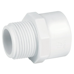 CONECTOR MACHO PVC C-40  4" CRESCO (436-040)