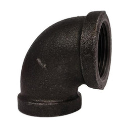 CODO NEGRO C-80 DE 3/4" X 90°  ROSCADO