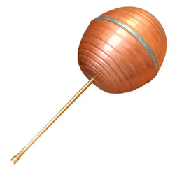 FLOTADOR COBRE 8  VARILLA 3/8"