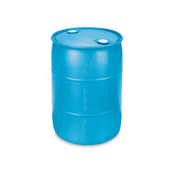 TAMBOR PLASTICO AMARILLO CERRADO C/ 2 TAPONES  200 LITROS