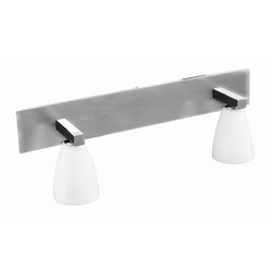 LAMPARA DE PARED ARBOTANTE 2 BASES S/FOCO MAX 80W TECNOLITE (6TL1102MVS)