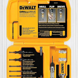 Jgo. De Puntas De Destornillado/Jgo. De Brocas, Flip Drive, 12p  DEWALT (DW2735P)
