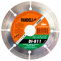DISCO DIAMANTE SEGMENTADO 4 1/2" X 115 X 1.6 X 22.22 ECO