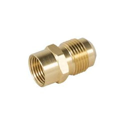 NIPLE CAMPANA BRONCE FLER  3/8" X 1/4"  N.P.T  HQ
