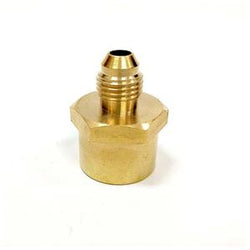 NIPLE CAMPANA BRONCE FLER  3/8" X 3/8"  N.P.T  HQ