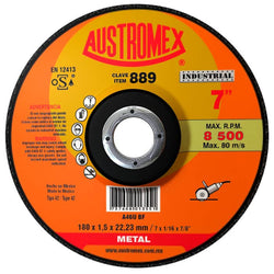 Disco de Corte Metal 7" X 0.060  X 7/8  AUSTROMEX (889)  INDUSTRIAL