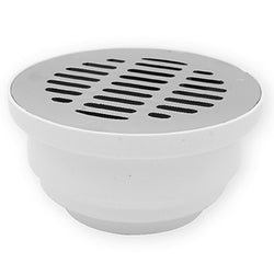 COLADERA REDONDA REJILLA CROMADA P/2,3 Y 4 (9668) FAMA